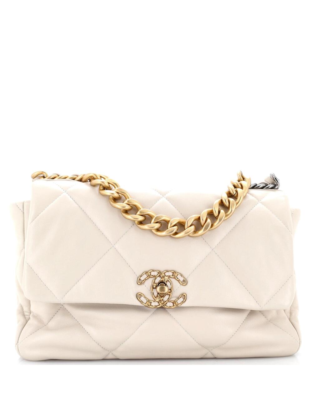 Chanel 19 Flap Bag Quilted Leather #339387C49B